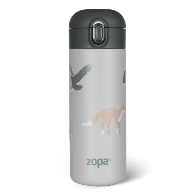 Zopa Termoska na tekutiny s brčkem 400 ml Mountains