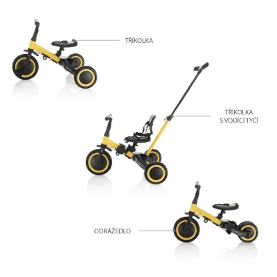 Zopa Tříkolka Razor 3v1 Boss Grey