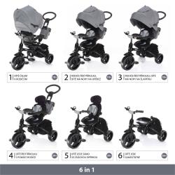 Zopa Tříkolka Citi Trike Foggy Grey