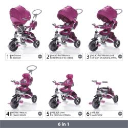 Zopa Tříkolka citiGO Mulberry Pink