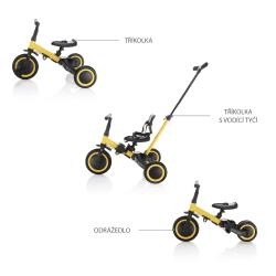 Zopa Tříkolka Razor 3v1 Boss Grey