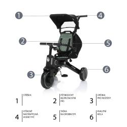 Zopa Tříkolka X Trike Lunar Grey