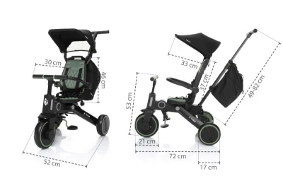 Zopa Tříkolka X Trike Lunar Grey