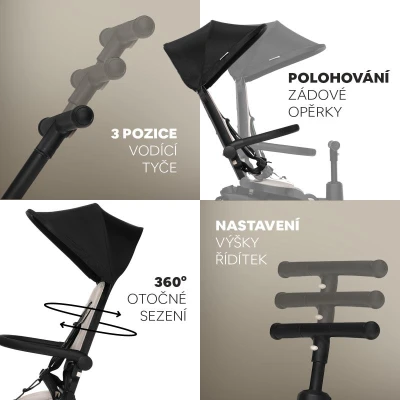 Zopa Tříkolka X Trike Pro Kodi Bronze