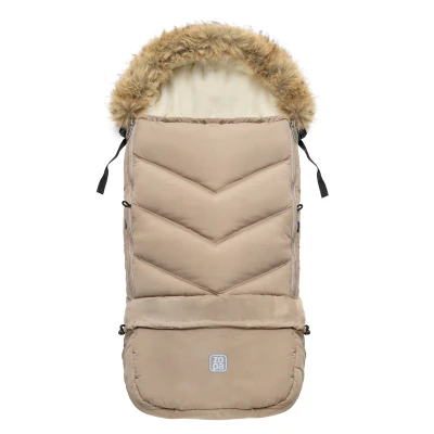 Zopa Zimní fusak Fluffy Combi Creamy Beige