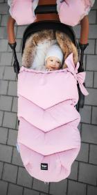 Zopa Zimný fusak Fluffy Old Pink