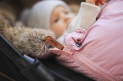 Zopa Zimný fusak Fluffy Old Pink