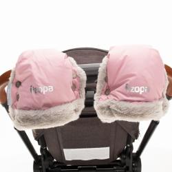 Zopa Zimní rukavice Fluffy Old Pink