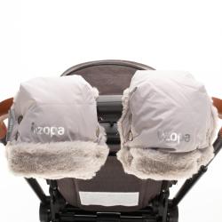 Zopa Zimní rukavice Fluffy Foggy Grey