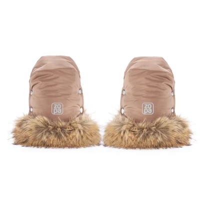 Zopa Zimní rukavice Fluffy 2 Creamy Beige