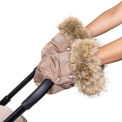 Zopa Zimní rukavice Fluffy 2 Creamy Beige
