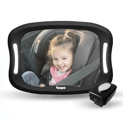 Zopa Zrcátko s LED osvětlením Black