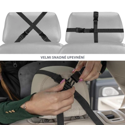 Zopa Zrcátko s LED osvětlením Black