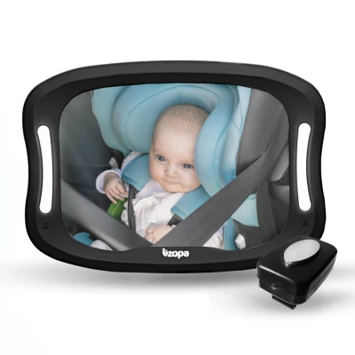 Zopa Zrcátko s LED osvětlením Black