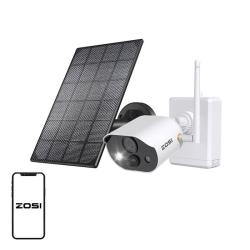 Zosi Venkovní IP kamera se solárním panelem C306Pro WiFi 3MP IP66 Zosi Venkovní IP kamera se solárním panelem C306Pro WiFi 3MP IP66