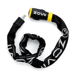 ZOVII Zámek ZOVII, řetězový s alarmem 8/1200 mm ZOVII Zámek ZOVII, řetězový s alarmem 8/1200 mm