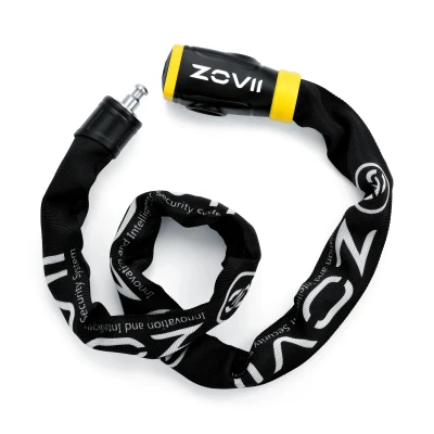 ZOVII Zámek ZOVII, řetězový s alarmem 8/1200 mm ZOVII Zámek ZOVII, řetězový s alarmem 8/1200 mm