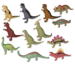 Zvířata dinosauři 15cm měkké gumové figurky zvířátka 12 druhů Zvířata dinosauři 15cm měkké gumové figurky zvířátka 12 druhů