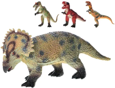 Zvířata dinosauři 37-40cm velké figurky zvířátka měkký plast 4 druhy Zvířata dinosauři 37-40cm velké figurky zvířátka měkký plast 4 druhy