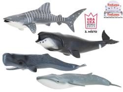 Zvířátko mořské 23-28cm plastová figurka zvířátko ryba 4 druhy