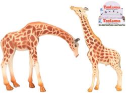 Zvířata žirafa 13-18cm plastové figurky zvířátka 2 druhy Zvířata žirafa 13-18cm plastové figurky zvířátka 2 druhy