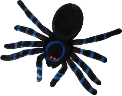 Zvieratko dekorácia halloween pavúk veľký na karte plast