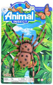 Zvířátko hmyz 18-23cm 4 druhy na kartě plast