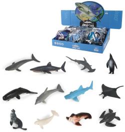 Zvířátko mořské vodní 6-10cm plastová figurka 12 druhů Zvířátko mořské vodní 6-10cm plastová figurka 12 druhů