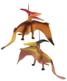 Zvířátko pravěké pterodaktyl 30cm na gumičce na zavěšení 2 druhy