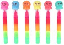 Zvýrazňovač chobotnice pětibarevný popisovač 5v1 6 barev