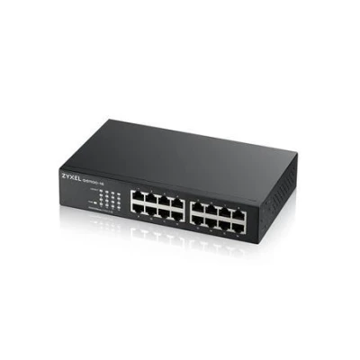 ZyXel GS1100-16S 16 port Gigabit - DIP selector Unmanaged Switch ZyXel GS1100-16S 16 port Gigabit - DIP selector Unmanaged Switch