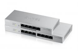 Zyxel GS1200-8HP, 8-port Desktop Gigabit Web Smart switch: 8x Gigabit metal, 4x PoE (802.3at, 30W), PoE Power budget 60W Zyxel GS1200-8HP, 8-port Desktop Gigabit Web Smart switch: 8x Gigabit metal, 4x PoE (802.3at, 30W), PoE Power budget 60W