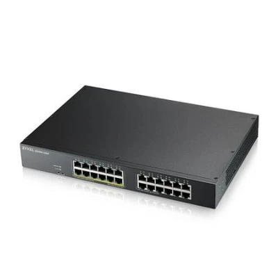 ZyXel GS1915-24EP, 24-port GbE, 12 port PoE, 130 Watt 802.3at, rackmount, Smart hybrid mode Switch, standalone ZyXel GS1915-24EP, 24-port GbE, 12 port PoE, 130 Watt 802.3at, rackmount, Smart hybrid mode Switch, standalone