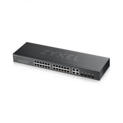 Zyxel GS1920-24v2, 28 Port Smart Managed Switch 24x Gigabit Copper and 4x Gigabit dual pers., hybrid mode, standalone or Zyxel GS1920-24v2, 28 Port Smart Managed Switch 24x Gigabit Copper and 4x Gigabit dual pers., hybrid mode, standalone or