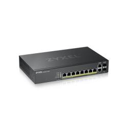 Zyxel GS2220-10HP,EU region,8-port GbE L2 PoE Switch with GbE Uplink (1 year NCC Pro pack license bundled) Zyxel GS2220-10HP,EU region,8-port GbE L2 PoE Switch with GbE Uplink (1 year NCC Pro pack license bundled)