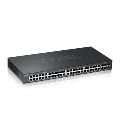 ZyXel GS2220-50,EU region,48-port GbE L2 Switch with GbE Uplink (1 year NCC Pro pack license bundled)