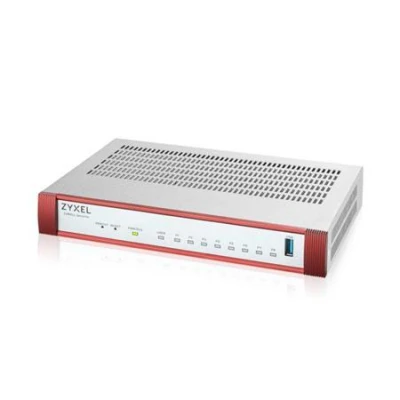 ZyXel USG FLEX 100H Series, 8 Gigabit user-definable ports, 1*USB with 1 YR Entry Defense Pack