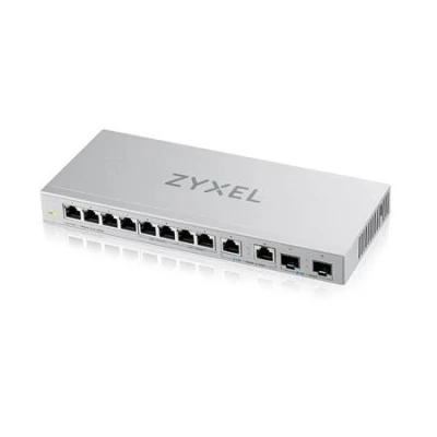 ZyXel XGS1010-12 v2, 12-Port Gigabit Unmanaged Switch with 8-Port 1G + 2-Port 2.5G + 2-Port SFP+ ZyXel XGS1010-12 v2, 12-Port Gigabit Unmanaged Switch with 8-Port 1G + 2-Port 2.5G + 2-Port SFP+