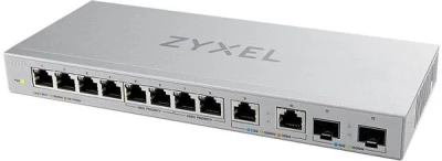 ZyXel XGS1210-12,8-Port Gigabit webmanaged Switch with 8 port 1G + 2-Port 2.5G + 2-Port SFP+ ZyXel XGS1210-12,8-Port Gigabit webmanaged Switch with 8 port 1G + 2-Port 2.5G + 2-Port SFP+