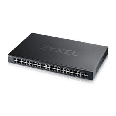 ZyXel XGS1935-52, 52 Port Lite-L3 Smart Managed Switch, 48x Gigabit Copper and 4x 10G SFP+, hybrid mode, standalone or N ZyXel XGS1935-52, 52 Port Lite-L3 Smart Managed Switch, 48x Gigabit Copper and 4x 10G SFP+, hybrid mode, standalone or N