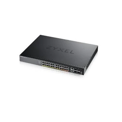 Zyxel XGS2220-30HP, L3 Access Switch, 400W PoE, 16xPoE+/10xPoE++, 24x1G RJ45 2x10mG RJ45, 4x10G SFP+ Uplink, incl. 1 yr Zyxel XGS2220-30HP, L3 Access Switch, 400W PoE, 16xPoE+/10xPoE++, 24x1G RJ45 2x10mG RJ45, 4x10G SFP+ Uplink, incl. 1 yr