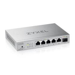 Zyxel XMG-105 5 Ports 2,5G + 1 SFP+ MultiGig unmanaged Desktop Switch Zyxel XMG-105 5 Ports 2,5G + 1 SFP+ MultiGig unmanaged Desktop Switch