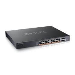 Zyxel XMG2230-28HP, L3 Access Switch, 24x 2.5G AC:700W PoE , DC:1440W PoE, 4 x SFP+ Uplink, incl 1 yr NebulaFlex Pro