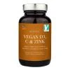 Nordbo Vegan D3, C Zinek 90 kapslí Nordbo Vegan D3, C Zinek 90 kapslí