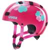 Uvex Kid 3 2023 Pink Flower dětská cyklistická helma