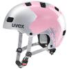 Uvex Kid 3 Silver - Rosé dětská cyklistická helma