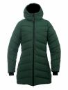 2117 of Sweden ANNEBERG dámský zateplený kabát, forest green POUZE XXL (VÝPRODEJ)