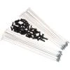 34R BMX Co. Drát 34R STEEL SPOKES 50 ks bílé