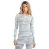 4f dámské tričko SEAMLESS UNDERWEAR F208-WAW25USEAF208-11A-OFF WHITE ALLOVER