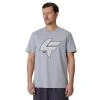 4f pánské tričko TSHIRT M2662-27S-COLD LIGHT GREY